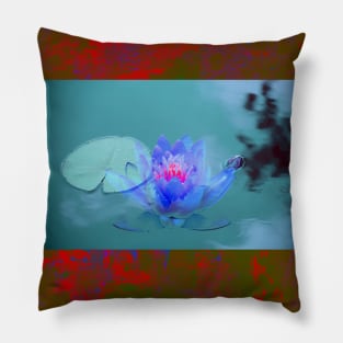 Blue Lotus Pillow