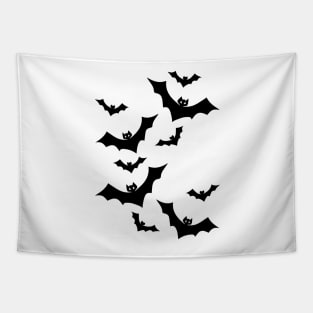 Halloween Scary Evil bat Pumpkin Funny Pumpkin Head spooky Sticker Tapestry