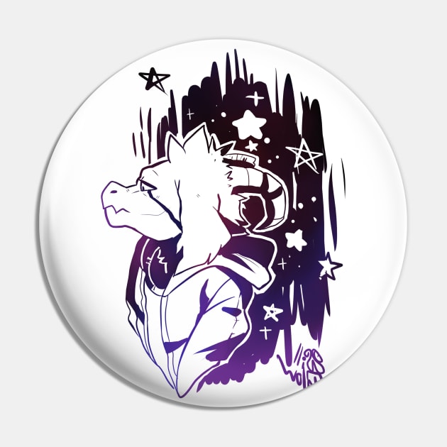 SwapFellShift Asriel Pin by WiliamGlowing