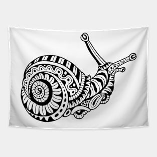 Abstract snail Tapestry