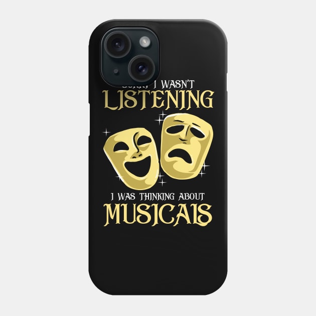 Musicals Lover Gift Phone Case by KsuAnn