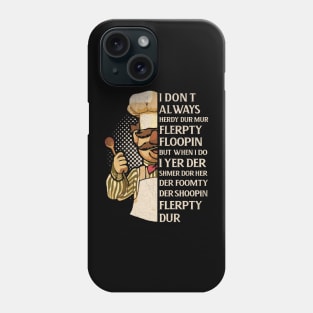 VINTAGE STYLE - I DONT ALWAYS VERT DER FERK Phone Case