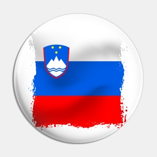 Slovenia artwork Pin