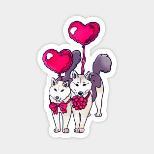 WE WUV YOU DOGGOS CARD PLUS Magnet