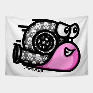 Turbo Snail - Rock On (Pink) Tapestry