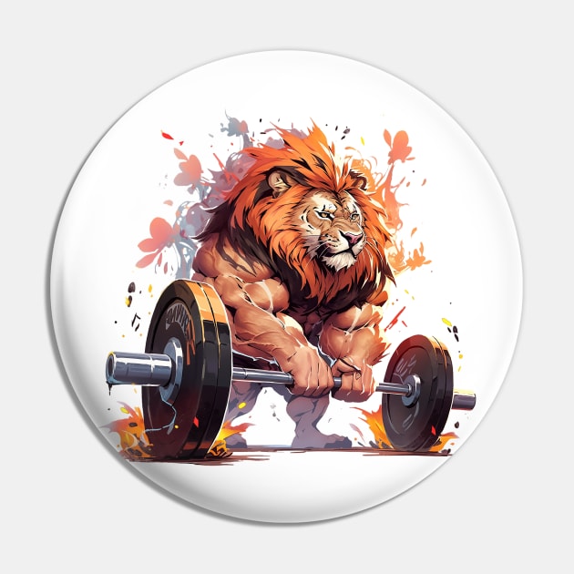 lion Pin by enzo studios