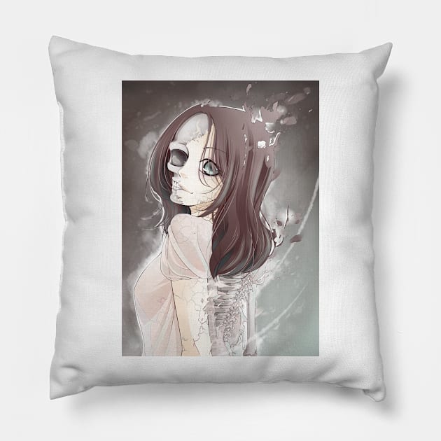 Addio. Pillow by mathelt