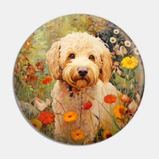 labradoodle Pin