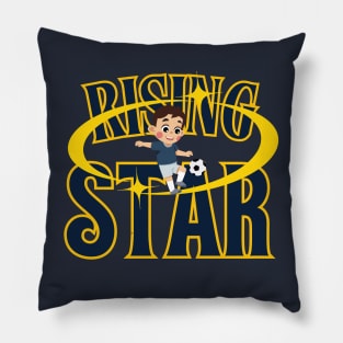 Rising Star - Soccer Kids Design Pillow