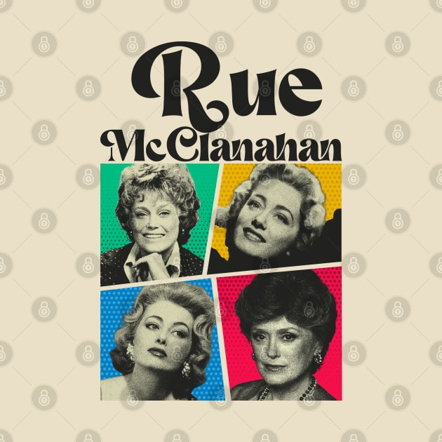 Rue McClanahan Comics Black by sepatubau77