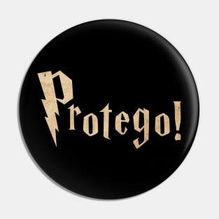 Protego Spell Pin