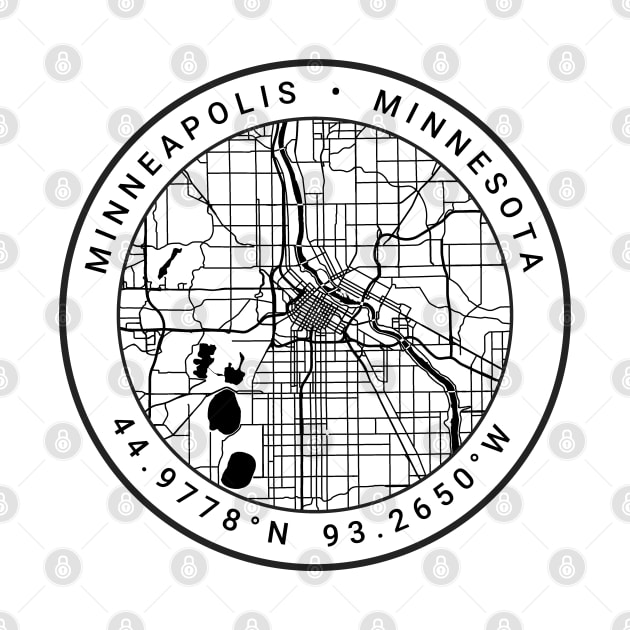 Minneapolis Map by Ryan-Cox