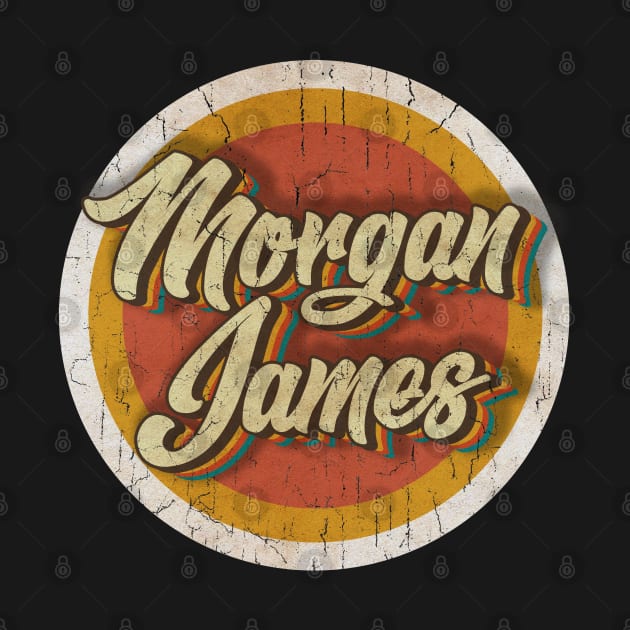 circle vintage Morgan James by KewanAlasStore