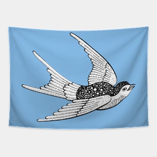 Vintage Swallow Tapestry