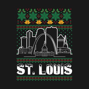 St. Louis Missouri Ugly Christmas T-Shirt