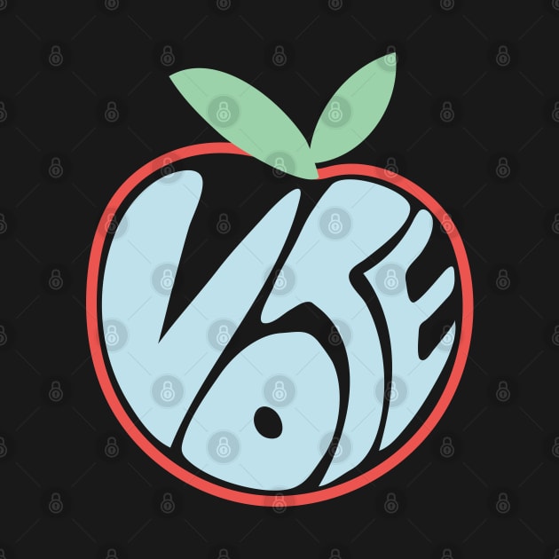 Georgia Votes, Vote Blue Georgia Peach by YourGoods