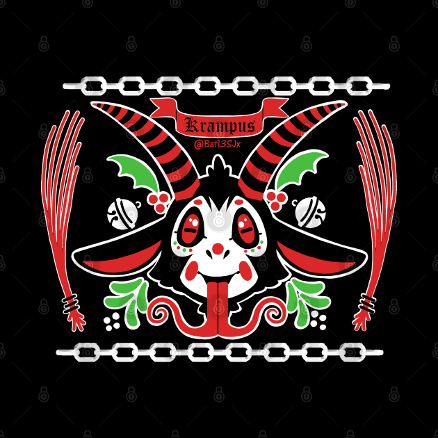 Krampus Ugly Xmas Sweater Style by Bat13SJx