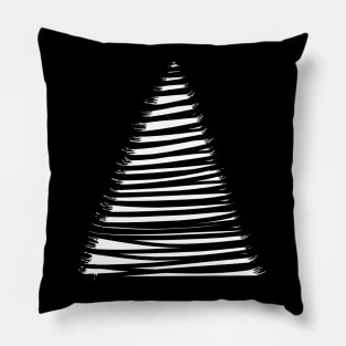 striped pyramid Pillow