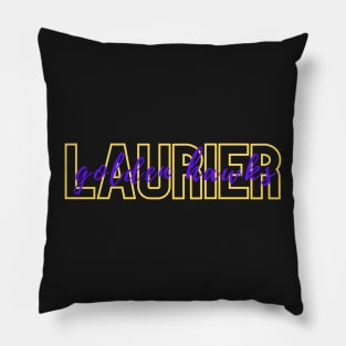 Laurier Golden Hawks Pillow