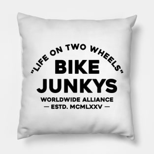 Bike Junkys Pillow