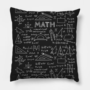 i love math funny math nerd cool Pillow