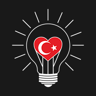 Love lamp Turkey designs T-Shirt