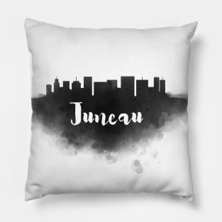 Juneau watercolor Pillow