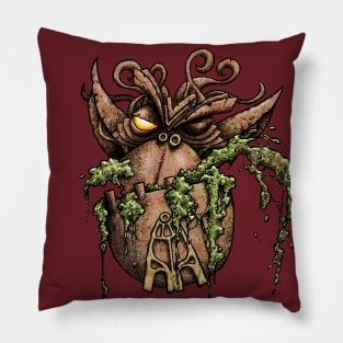 Mean Metal Monkey Machine Pillow