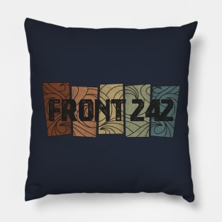 Front 242 - Retro Pattern Pillow