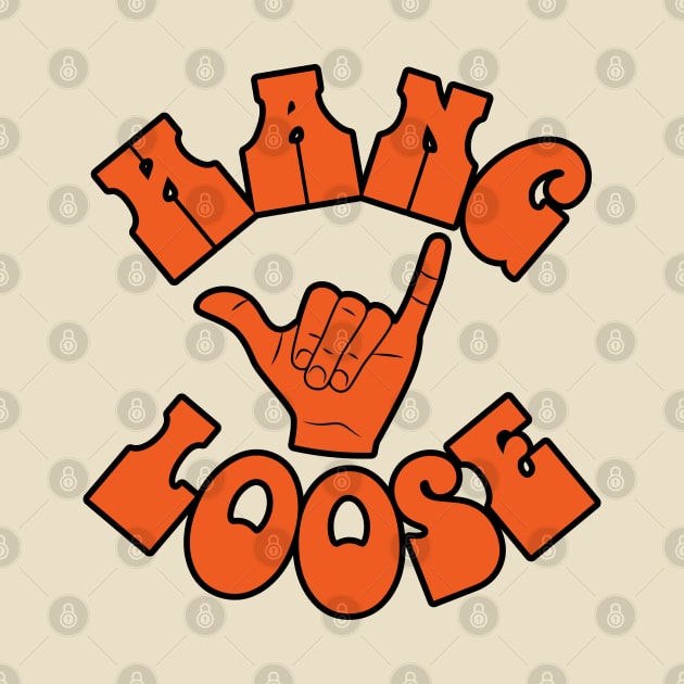 Hang Loose ))(( Shaka Surfing Sign Hawaii Design by darklordpug