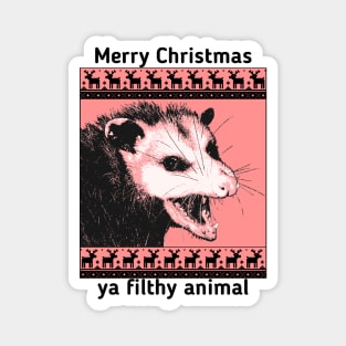 Christmas possum Magnet