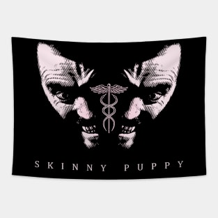 skinny puppy red fan art Tapestry