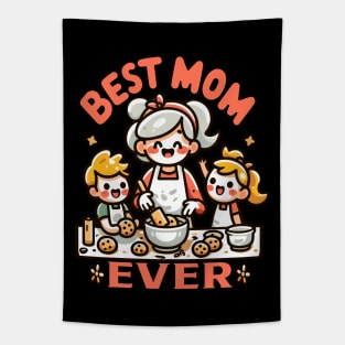 Cookie Baking Best Mom Ever Tapestry