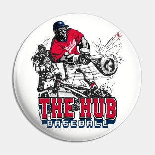 The Hub Big Stick Baseball Pin