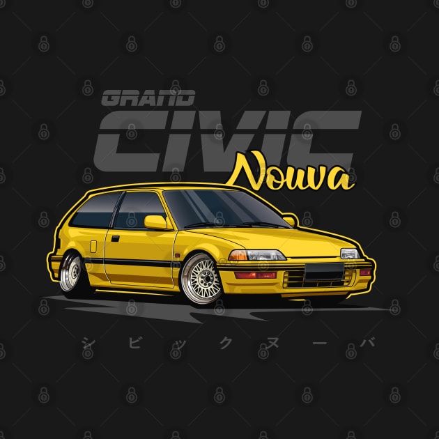 Civic Nouva (Tuscany Yellow) by Jiooji Project