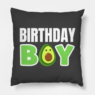 AVOCADO BIRTHDAY BOY Pillow