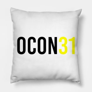 Esteban Ocon 31 Design Pillow