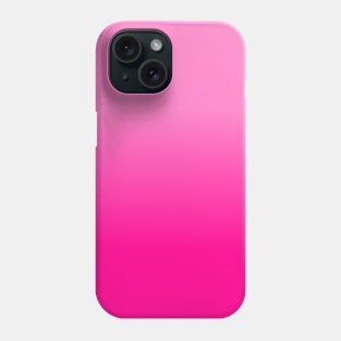 Vibrant Hot Pink Ombre Gradient Phone Case