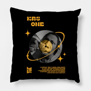 KRS one vintage 90s Pillow