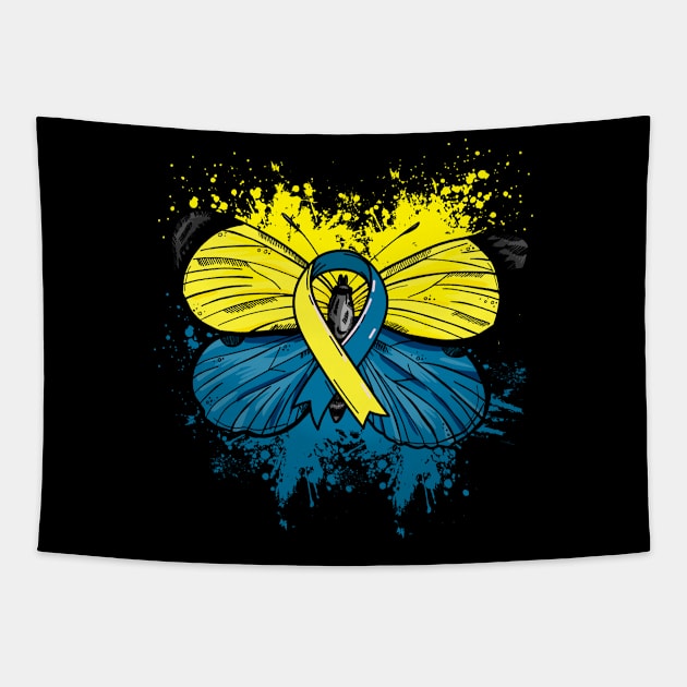 down syndrome illness Tapestry by ShirtsShirtsndmoreShirts