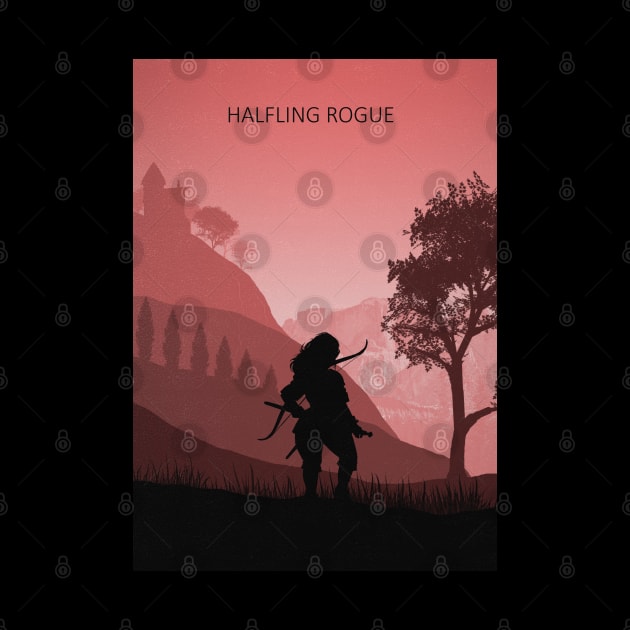 Halfling Rogue by Rykker78 Artworks