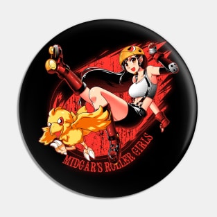 Midgar's Roller Girls Pin