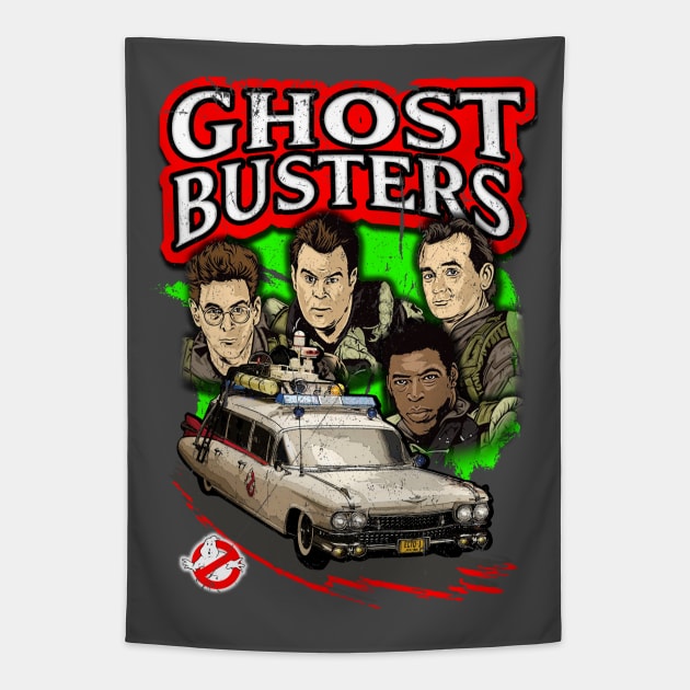 Ghostbusters Tapestry by BigOrangeShirtShop