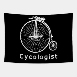 cycologist Funny bicycle shirt Tapestry