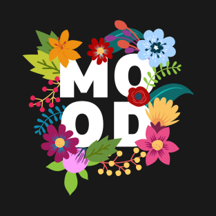Mood Floral Layers Pattern T-Shirt
