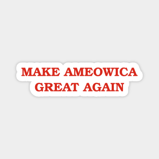 Make Ameowica Great Again 4th of July Magnet