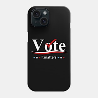 Vote it Matters Phone Case