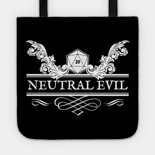 Neutral Evil RPG Alignment for Gamers Tote