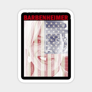 Engraved Barbie x Oppenheimer Magnet