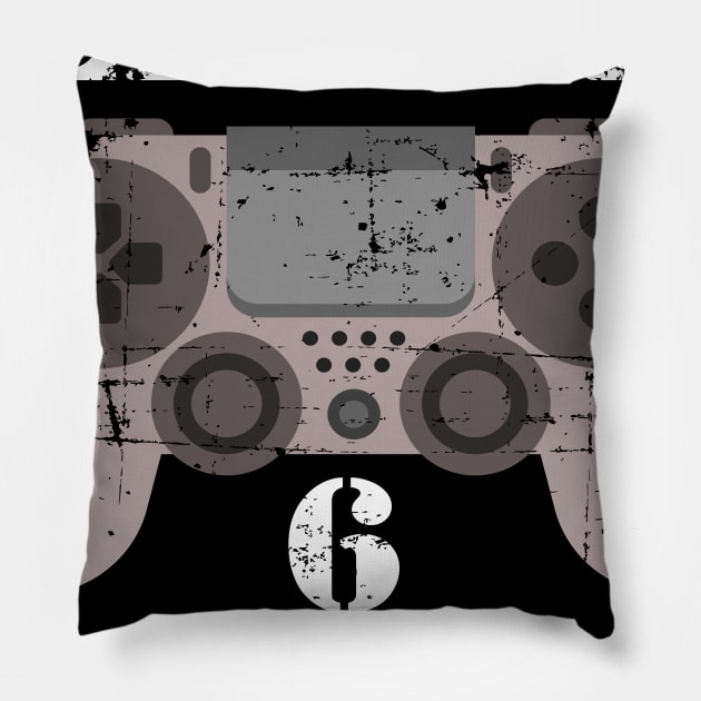 Level 6 Unlocked Pillow by RW